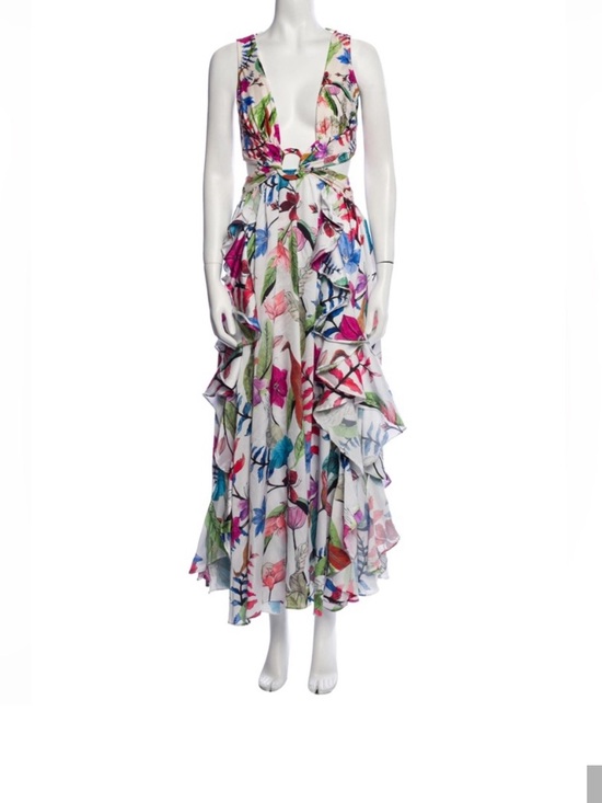 PatBO Dresses & Skirts - PatBO Zamia Floral Cutout Dress